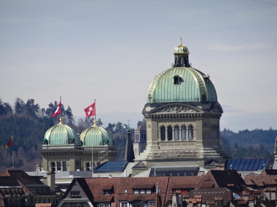 Switzerland, Bern, Capital city image.